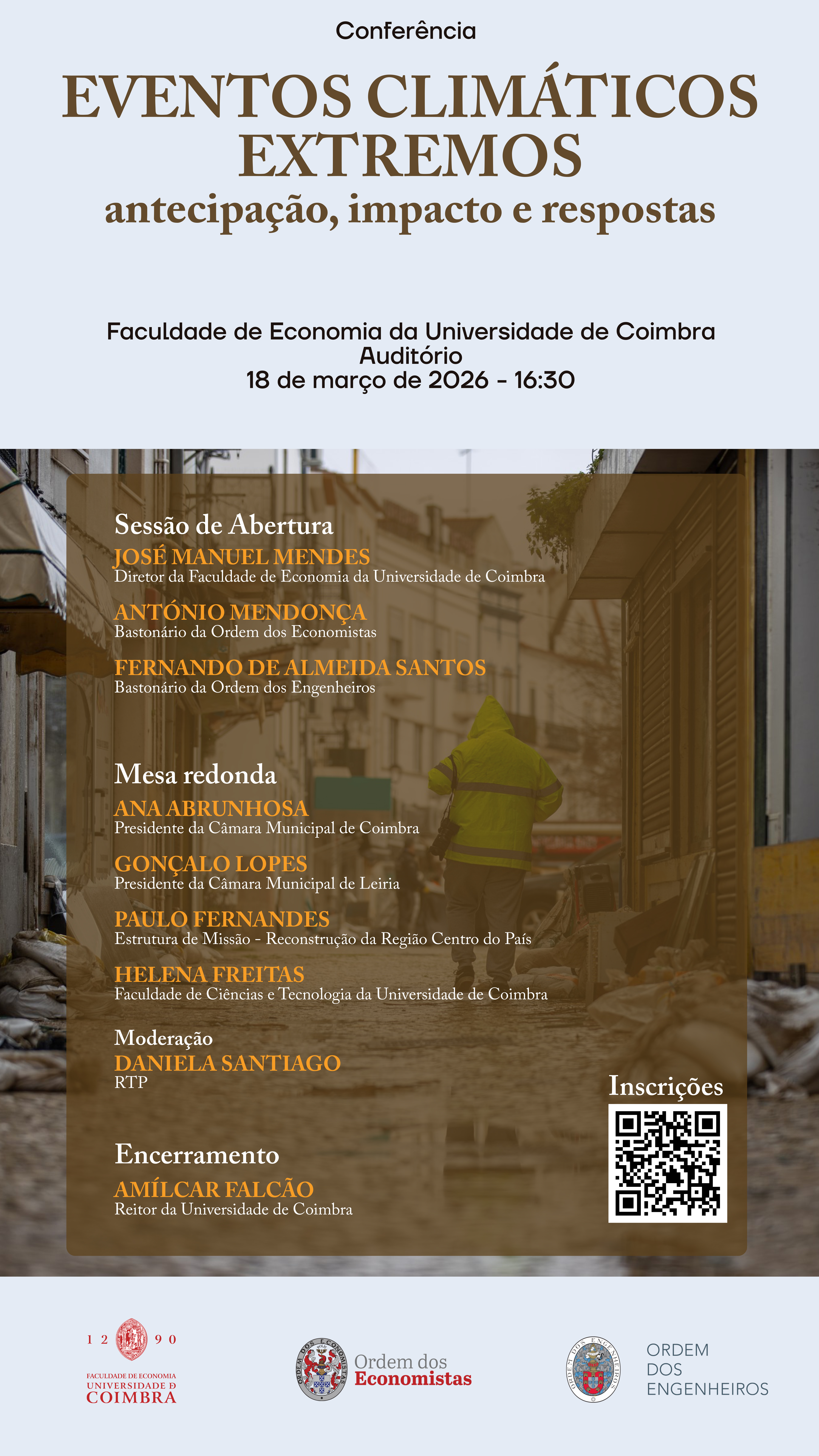 Confer&ecirc;ncia Eventos Clim&aacute;ticos Extremos - Ant...